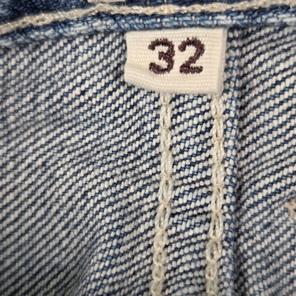 Hiroshi Kato Jeans Mens Selvedge Light Wash Blue Pen Slim Stretch Fits 30x33 - Picture 8 of 15